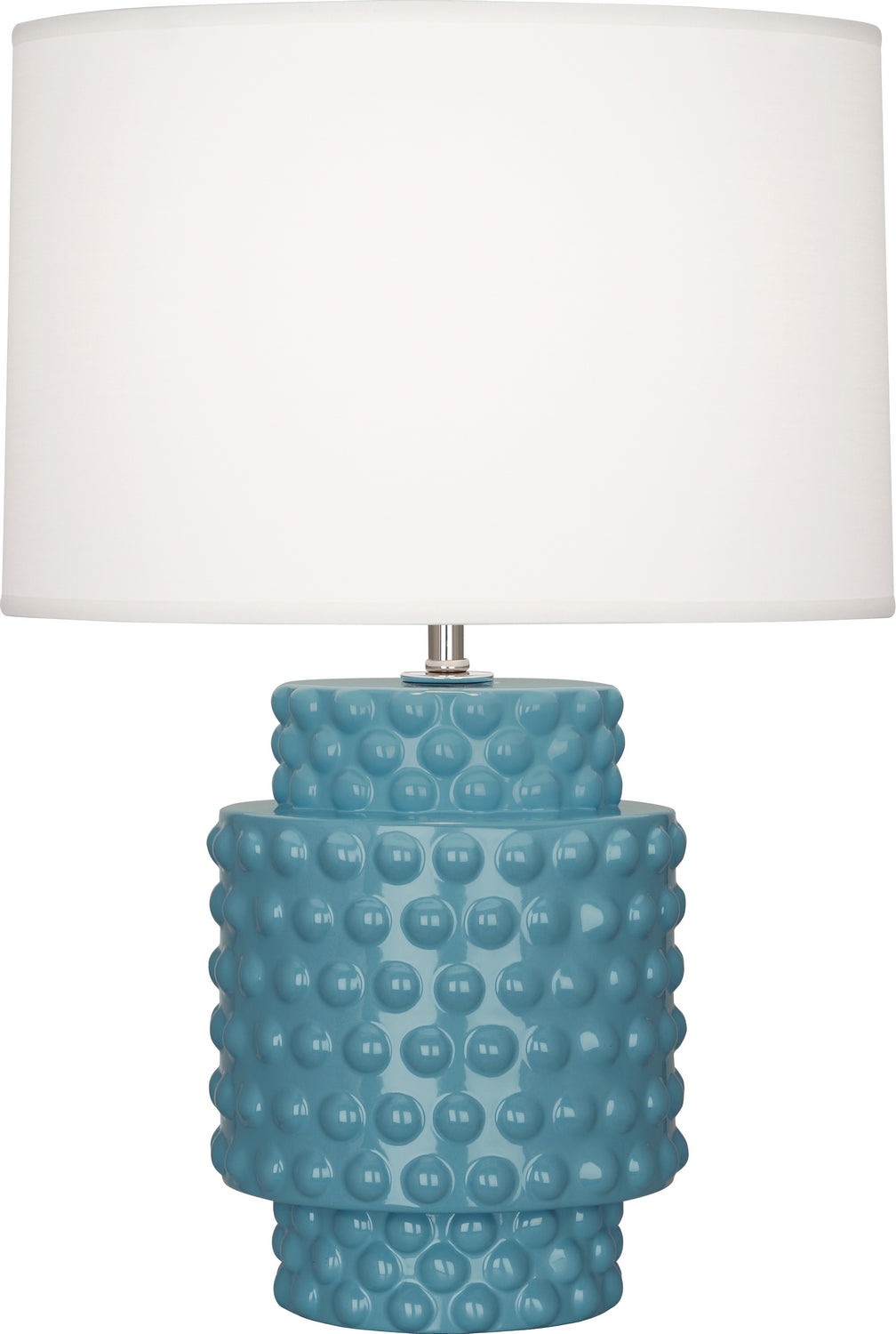 Robert Abbey - OB801 - One Light Accent Lamp - Dolly - Steel Blue Glazed Textured Ceramic