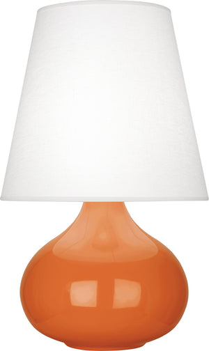 Robert Abbey - PM93 - One Light Accent Lamp - June - Pumpkin Glazed Ceramic