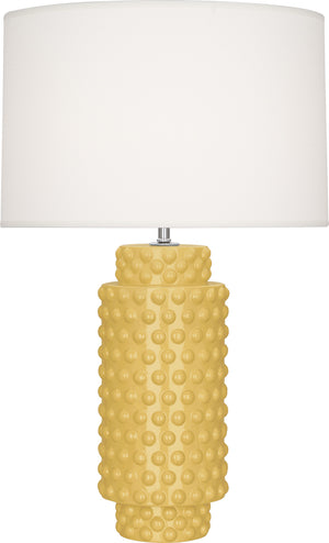 Robert Abbey - SU800 - One Light Table Lamp - Dolly - Sunset Yellow Glazed Textured Ceramic