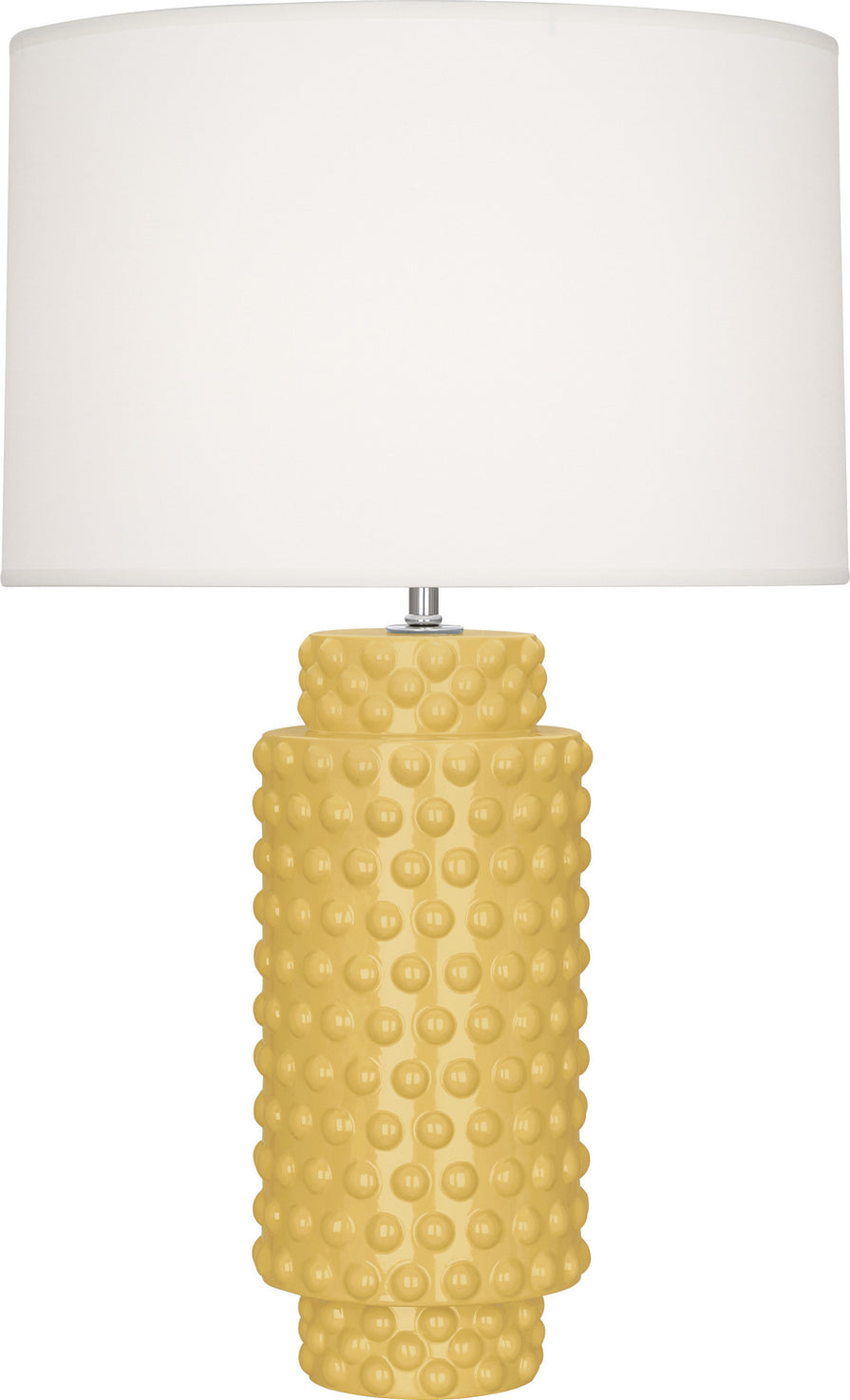 Robert Abbey - SU800 - One Light Table Lamp - Dolly - Sunset Yellow Glazed Textured Ceramic