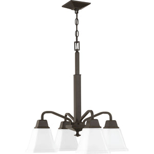 Progress Lighting - P400118-020 - Four Light Chandelier - Clifton Heights - Antique Bronze