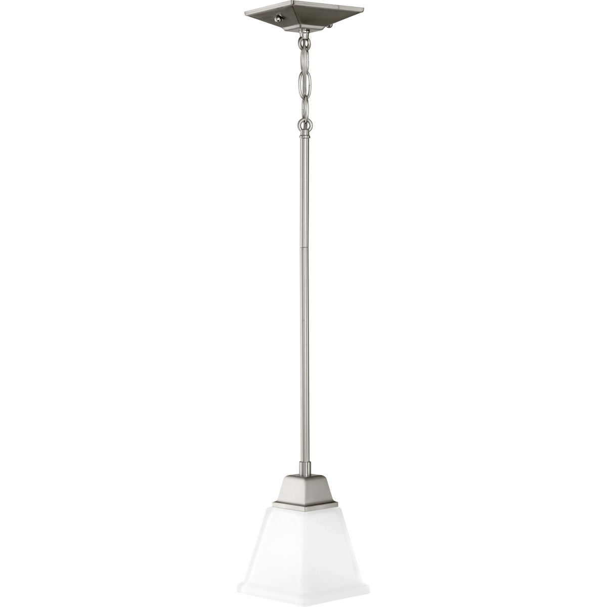 Progress Lighting - P500125-009 - One Light Mini-Pendant - Clifton Heights - Brushed Nickel