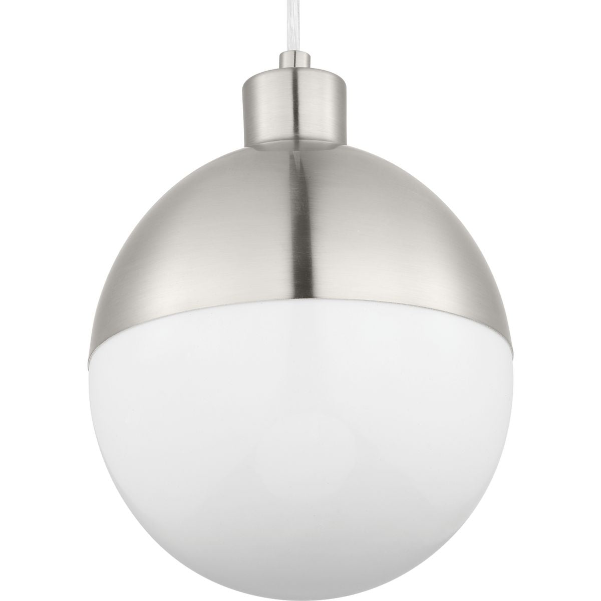 Progress Lighting - P500147-009-30 - LED Pendant - Globe LED - Brushed Nickel