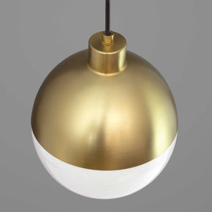 Progress Lighting - P500147-109-30 - LED Pendant - Globe Led - Brushed Bronze