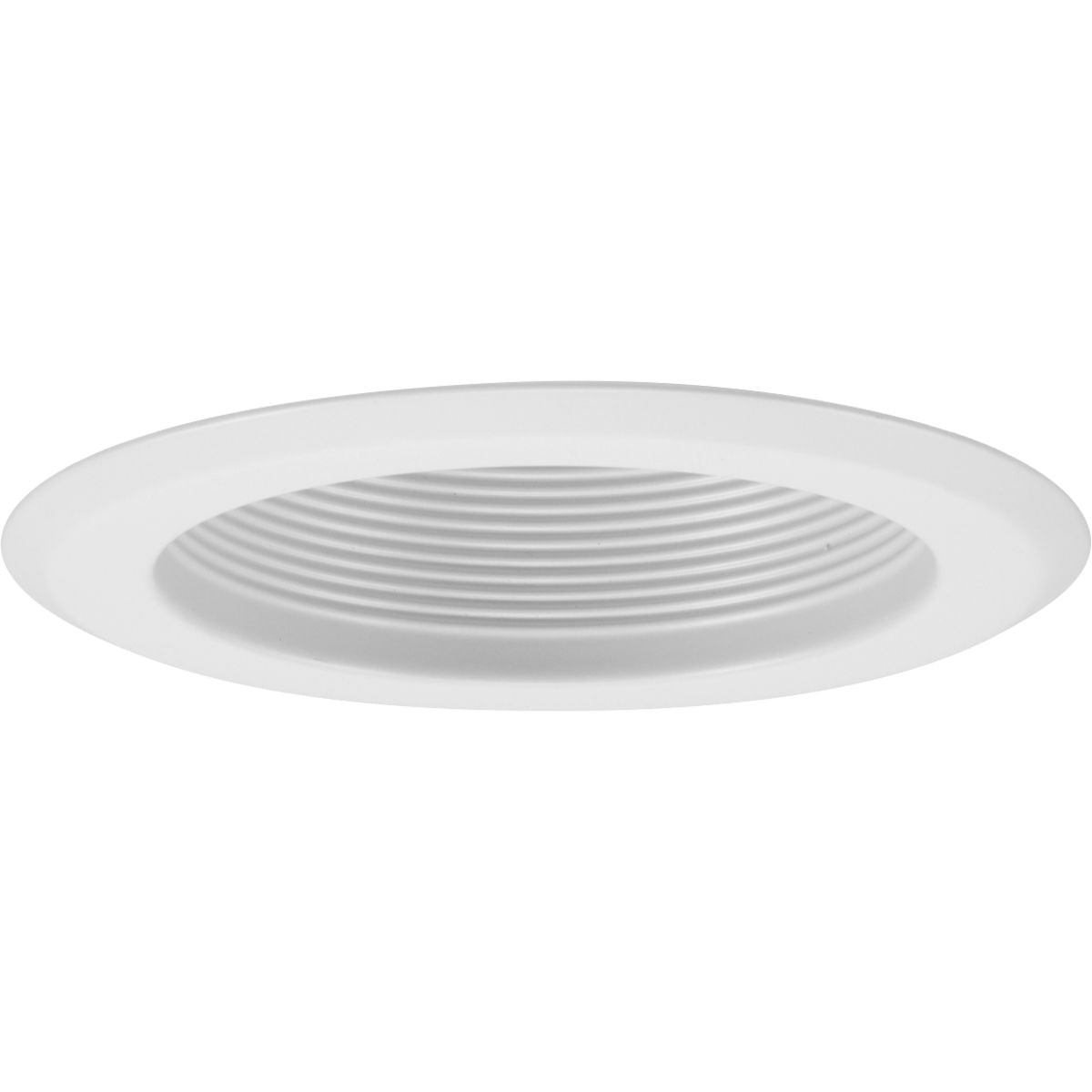 Progress Lighting - P868-28 - 5" Recessed Step Baffle Trim for 5" Housing - Recessed - White