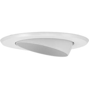 Progress Lighting - P876-28 - 5" Recessed Eyeball for 5" Housing - Recessed - White