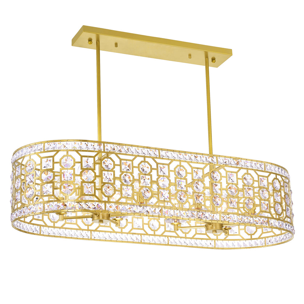 CWI Lighting - 1026P41-8-193 - Eight Light Chandelier - Belinda - Champagne