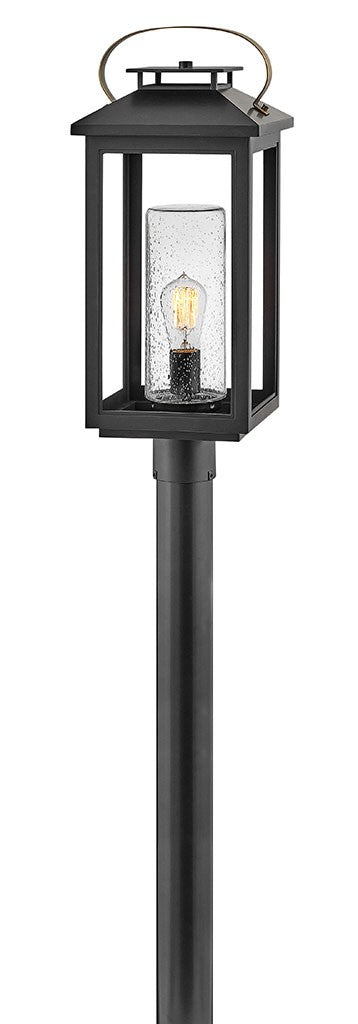 Hinkley - 1161BK - LED Post Top or Pier Mount Lantern - Atwater - Black