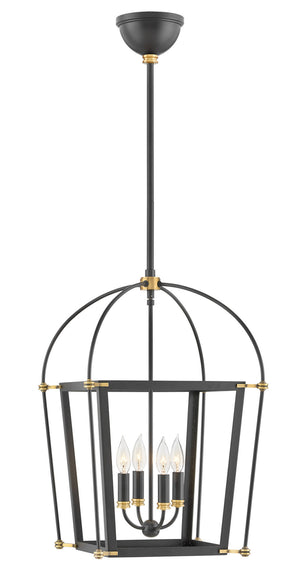 Hinkley - 4057BK - LED Pendant - Selby - Black