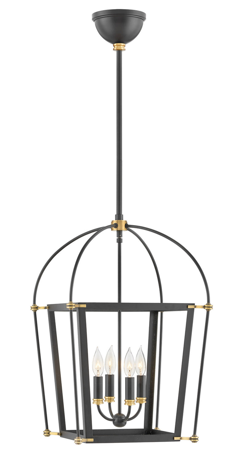 Hinkley - 4057BK - LED Pendant - Selby - Black