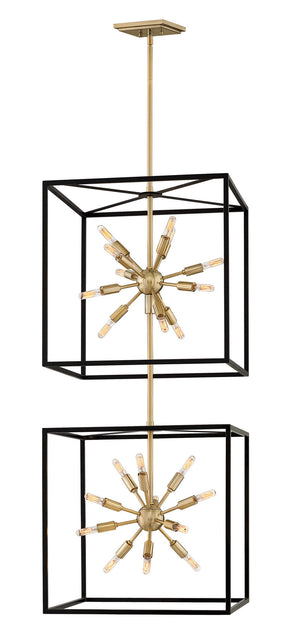 Hinkley - 46316BLK - LED Pendant - Aros - Black