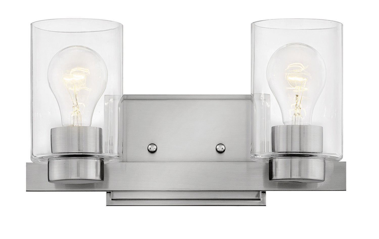 Hinkley - 5052BN-CL - Bathroom Vanity Light - Miley - Brushed Nickel