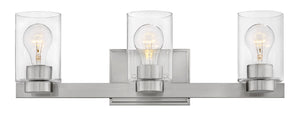 Hinkley - 5053BN-CL - Bathroom Vanity Light - Miley - Brushed Nickel