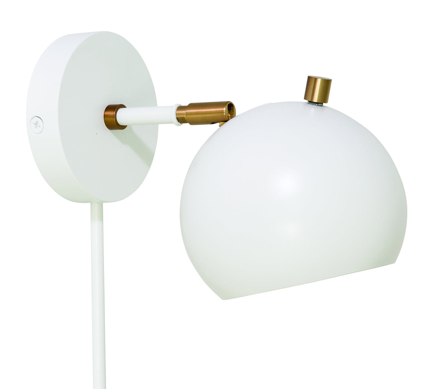 House of Troy - OR775-WTWB - LED Wall Sconce - Orwell - White w/Weathered Brass