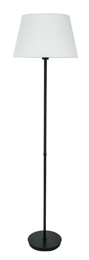 House of Troy - VER500-BLK - Three Light Floor Lamp - Vernon - Black