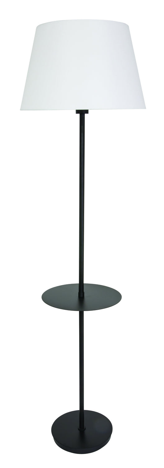 House of Troy - VER502-BLK - Three Light Floor Lamp - Vernon - Black