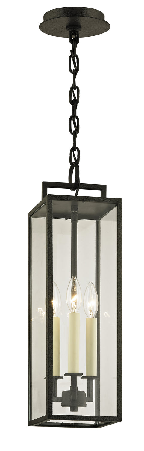 Troy Lighting - F6387-FOR - Three Light Hanger - Beckham - Forged Iron