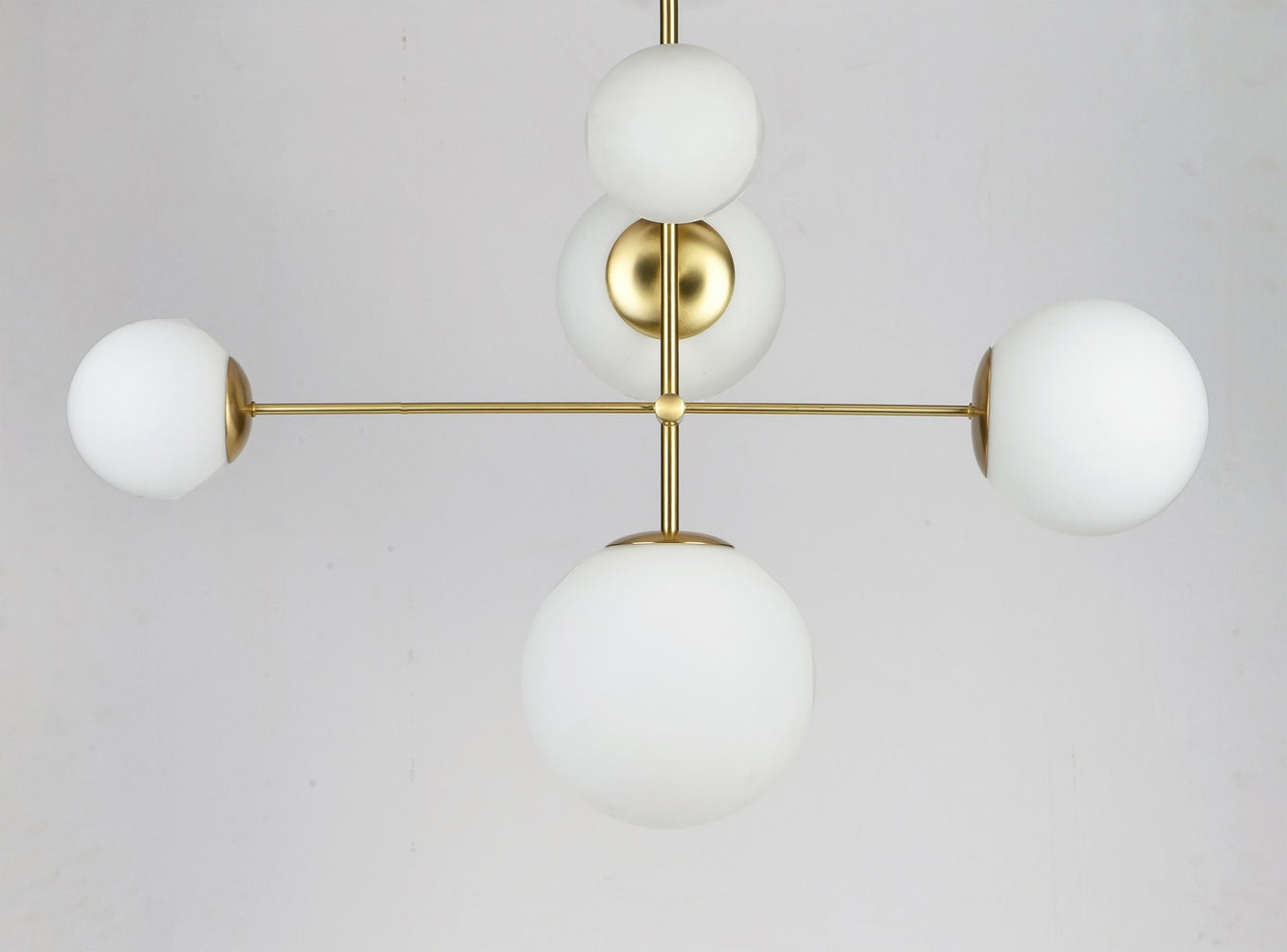 Maxim - 26037SWSBRBK - Five Light pendant - Vesper - Satin Brass / Black