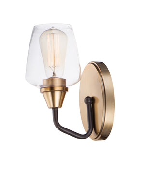 Maxim - 26121CLBZAB - One Light Wall Sconce - Goblet - Bronze / Antique Brass