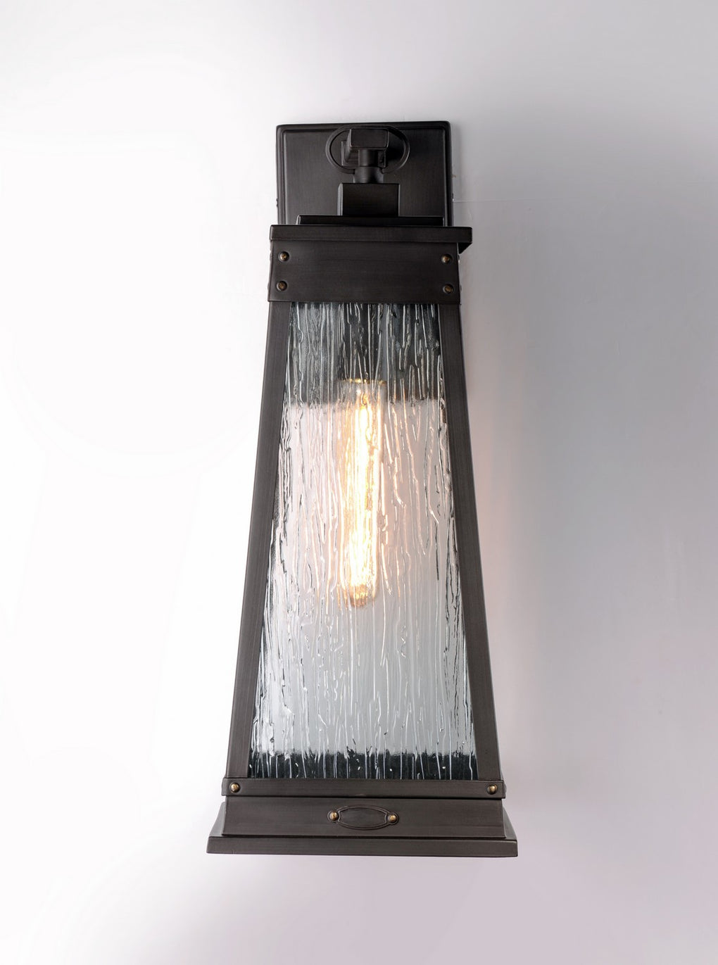 Maxim - 3044RPOLB - One Light Outdoor Wall Lantern - Schooner - Olde Brass