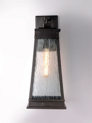 Maxim - 3044RPOLB - One Light Outdoor Wall Lantern - Schooner - Olde Brass