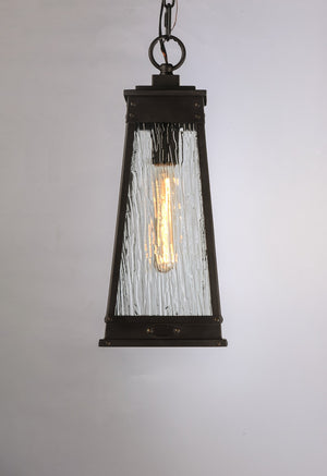 Maxim - 3049RPOLB - One Light Outdoor Pendant - Schooner - Olde Brass