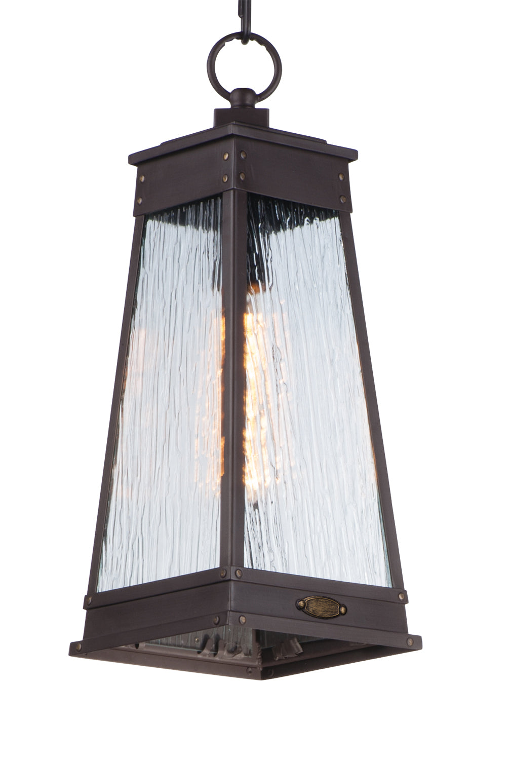 Maxim - 3049RPOLB - One Light Outdoor Pendant - Schooner - Olde Brass