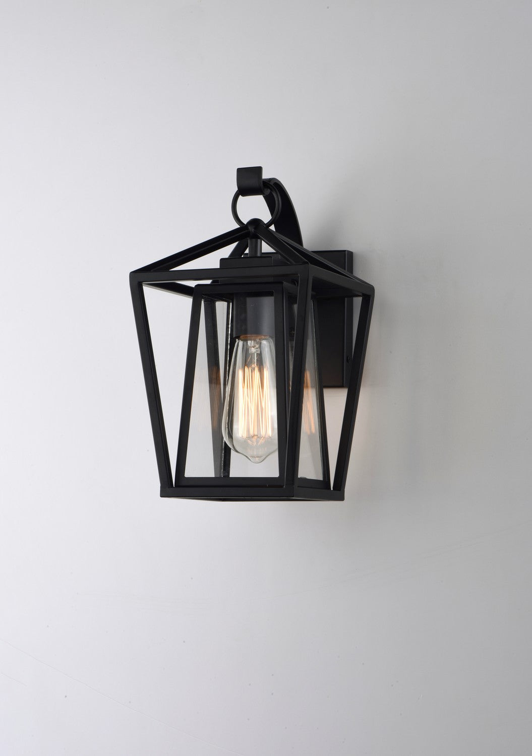 Maxim - 3173CLBK - One Light Outdoor Wall Lantern - Artisan - Black