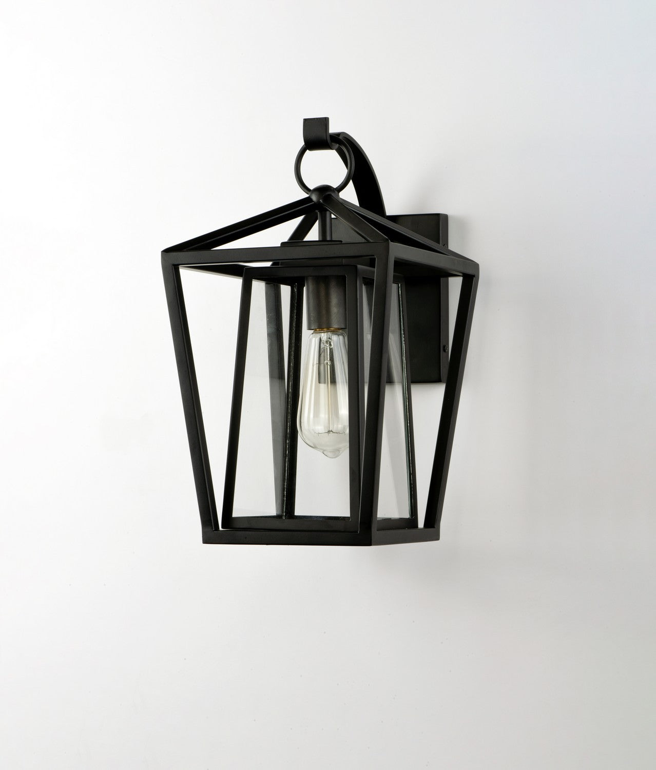 Maxim - 3175CLBK - One Light Outdoor Wall Lantern - Artisan - Black