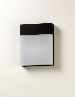 Maxim - 86165BK - LED Outdoor Wall Sconce - Eyebrow - Black