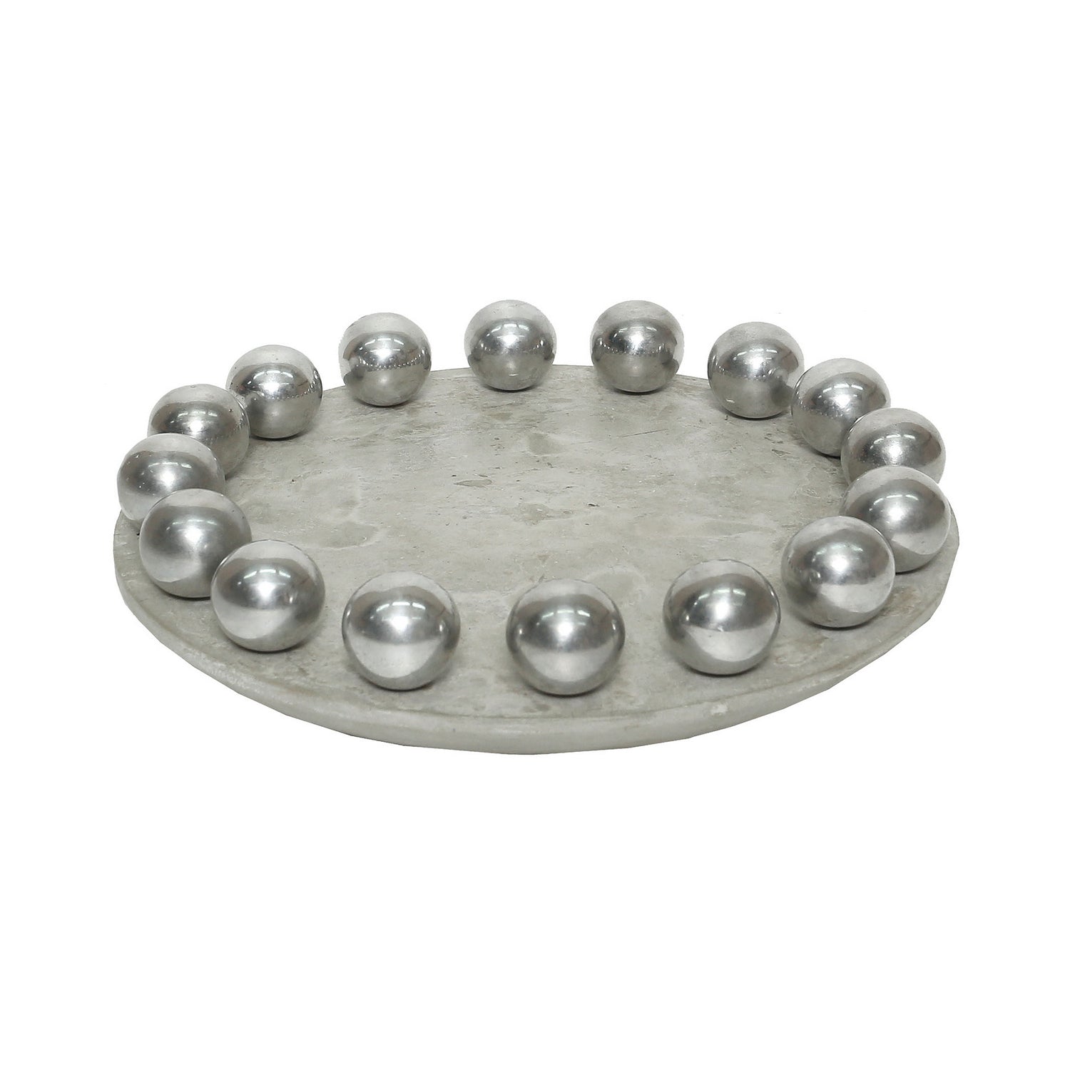 ELK Home - 7011-1541 - Tray - Ball - Waxed Concrete