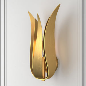 Crystorama - 511-GA - One Light Wall Sconce - Broche - Antique Gold