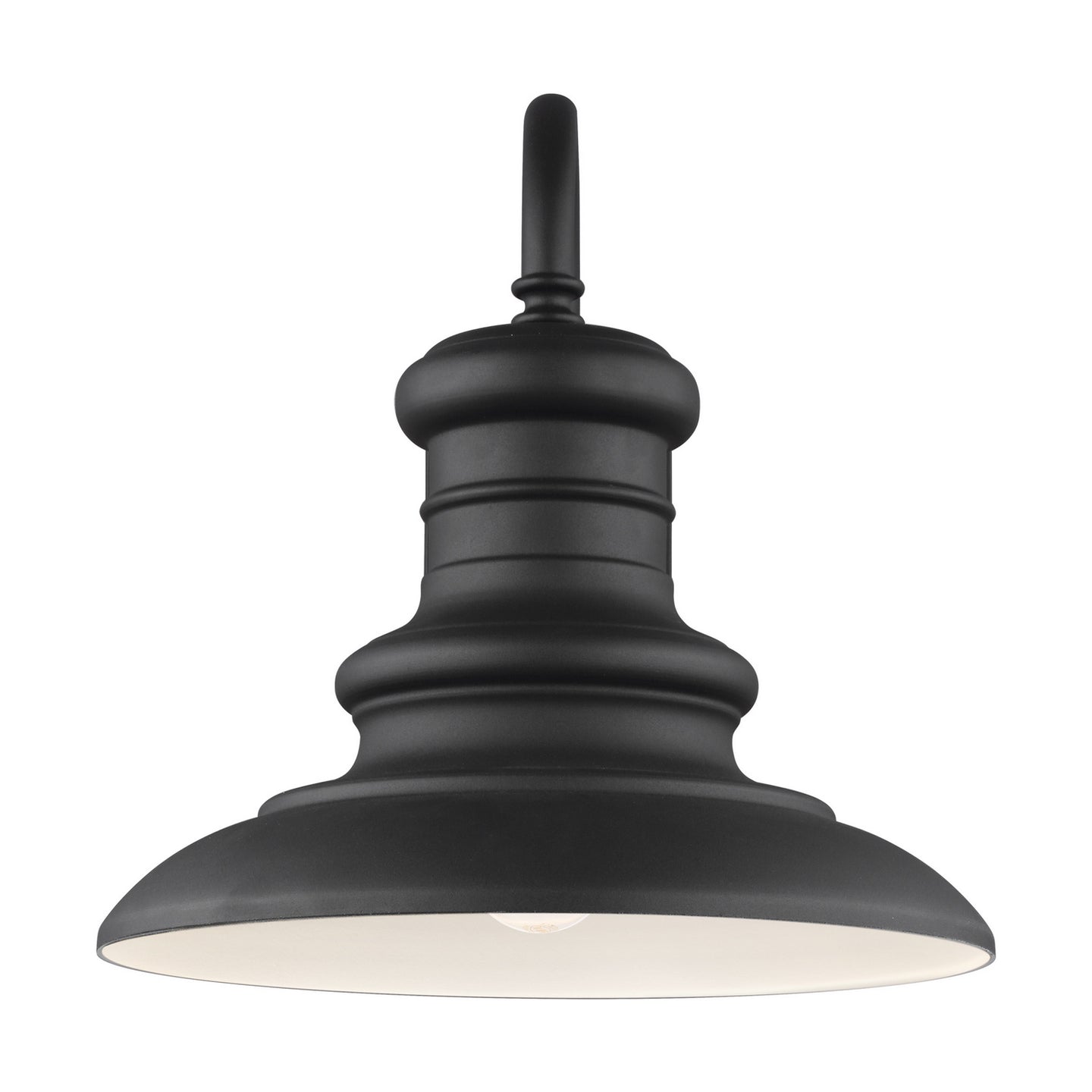 Generation Lighting - OL9004TXB - One Light Outdoor Wall Lantern - Redding Station - Textured Black