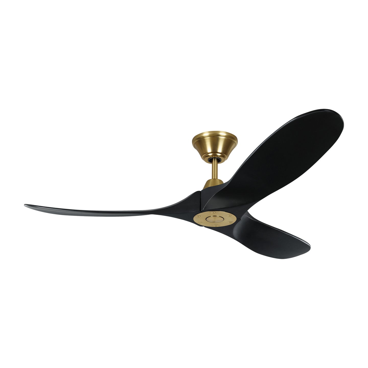 Visual Comfort Fan - 3MAVR52BKBK - 52" Ceiling Fan - Maverick - Matte Black