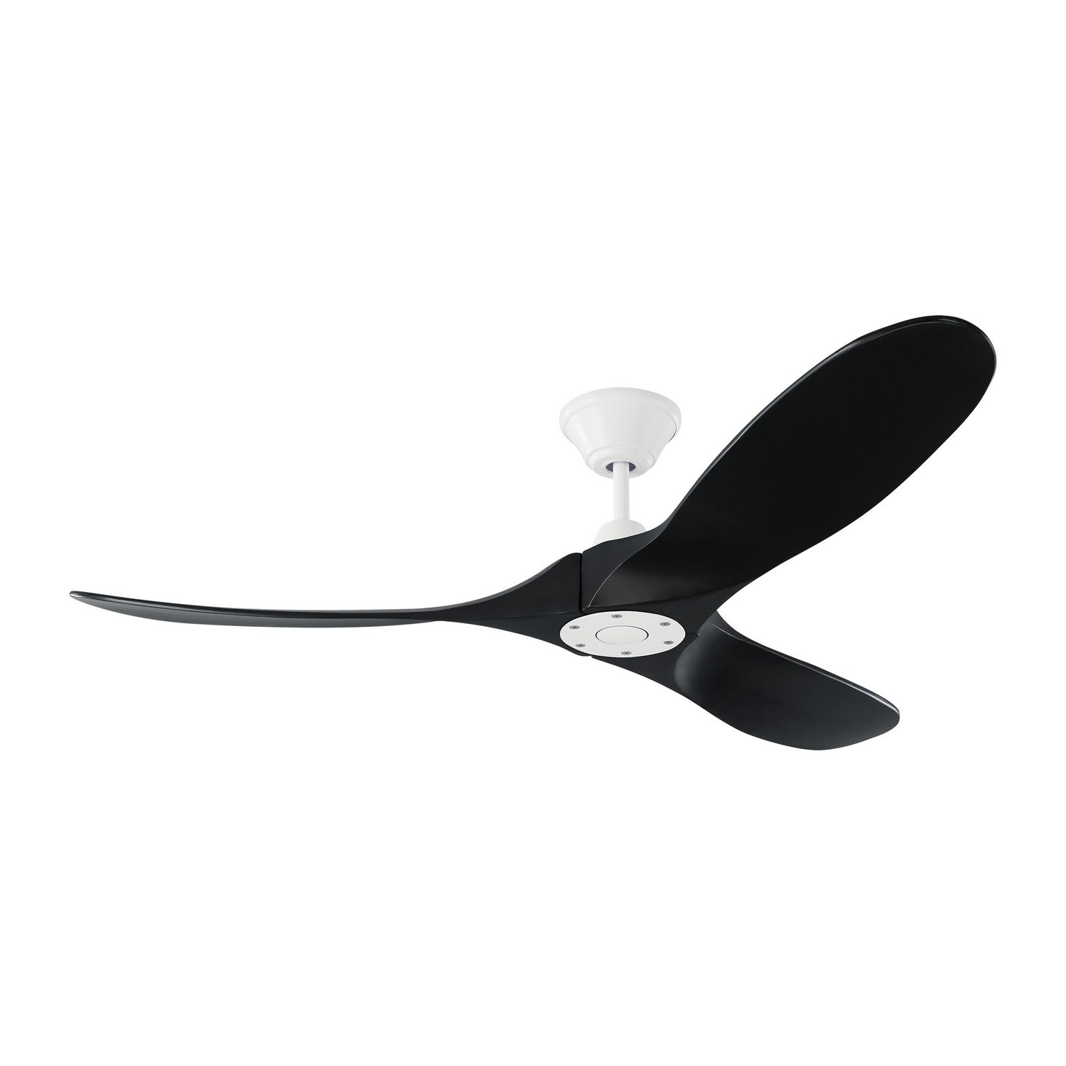 Visual Comfort Fan - 3MAVR52BKBK - 52"Ceiling Fan - Maverick - Matte Black