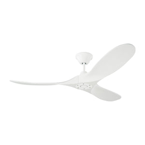 Visual Comfort Fan - 3MAVR52RZW - 52"Ceiling Fan - Maverick - Matte White