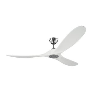 Visual Comfort Fan - 3MAVR60RZW - 60"Ceiling Fan - Maverick - Matte White