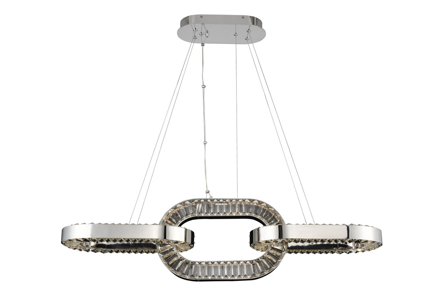 Allegri - 034351-010-FR001 - LED Foyer Pendant - Catena - Chrome