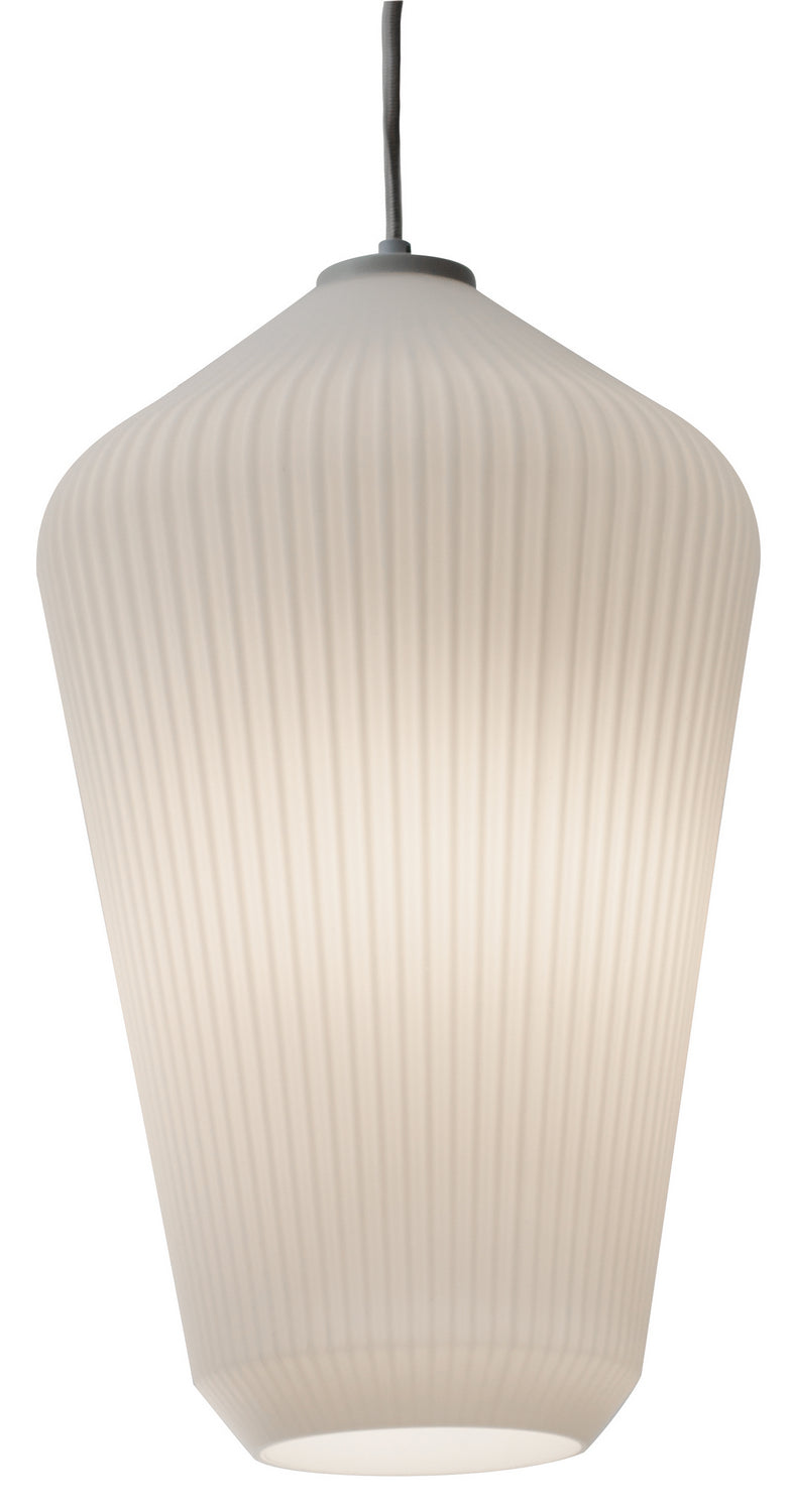 AFX Lighting - LOLP11WH - One Light Pendant - Lola - White