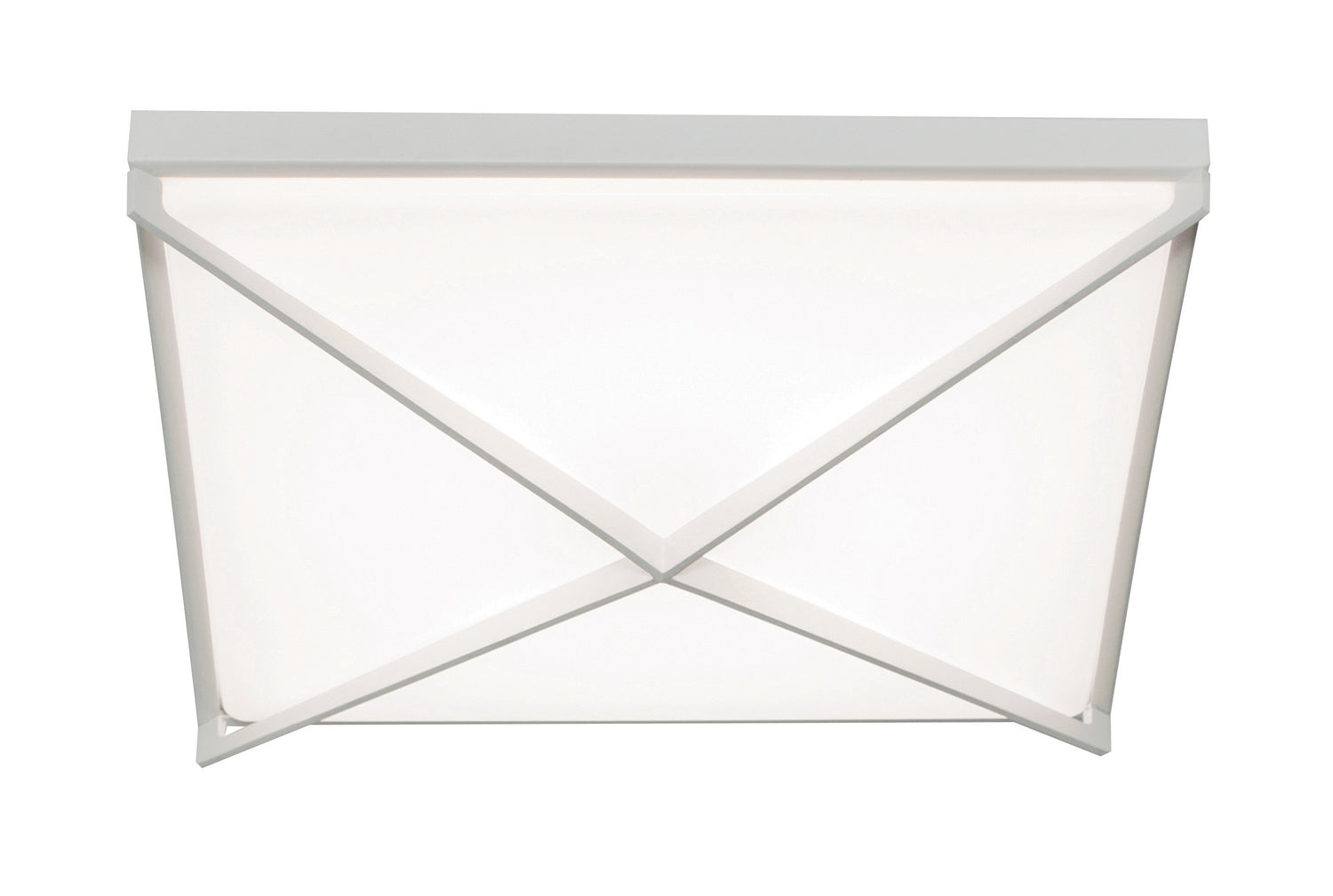 AFX Lighting - PEAF1624LAJUDWH - LED Flush Mount - Pearson - White