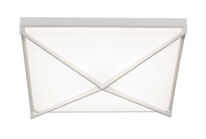 AFX Lighting - PEAF1624LAJUDWH - LED Flush Mount - Pearson - White