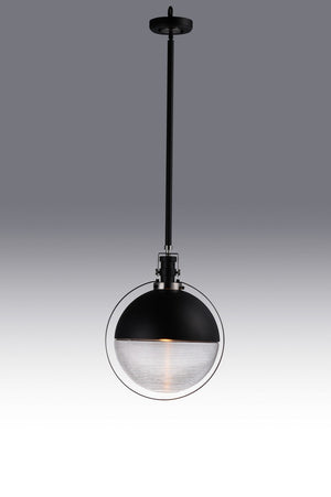 Maxim - 10080CLBKSN - LED Pendant - Axiom - Black / Satin Nickel