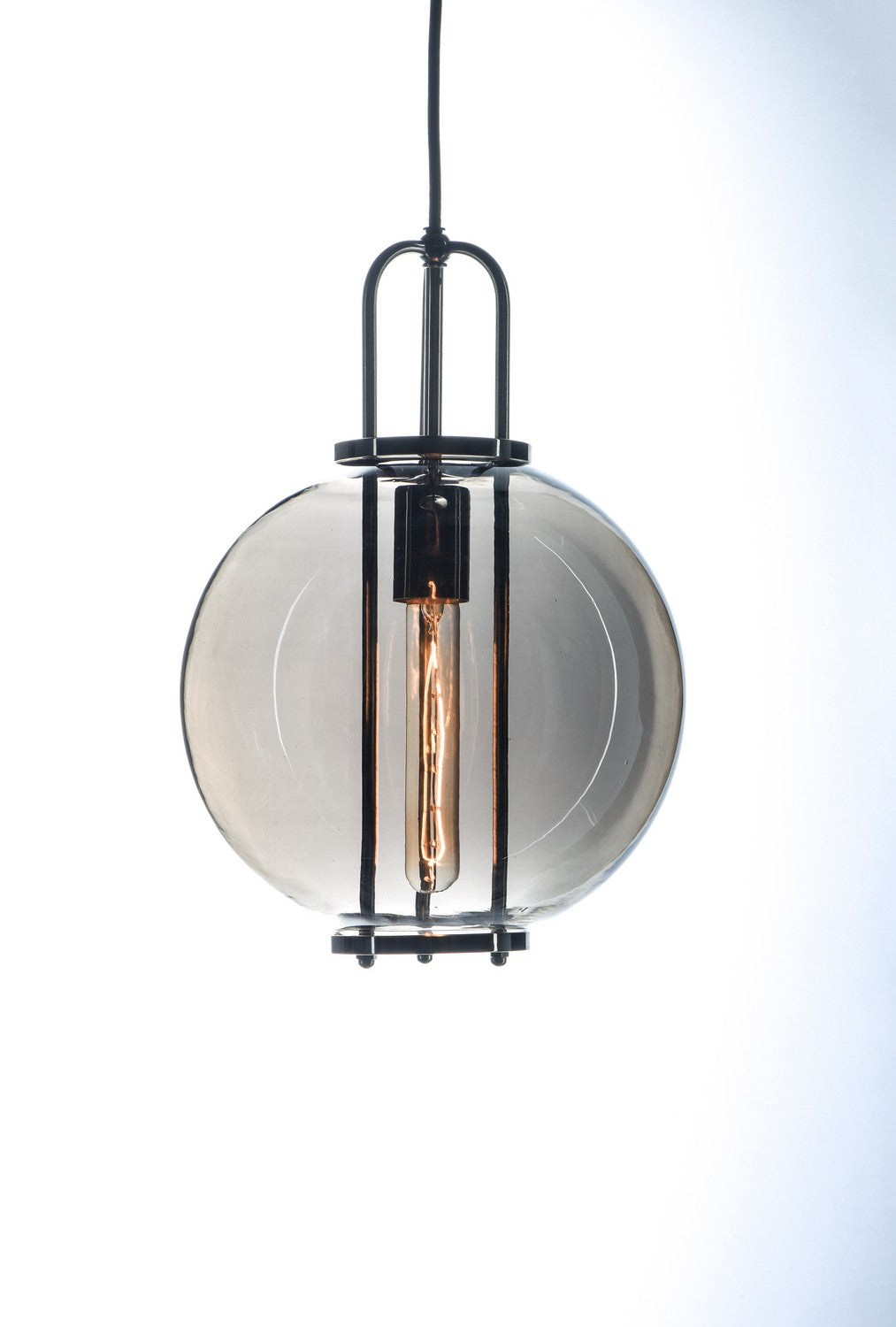 Maxim - 10084MSKPN - One Light Pendant - Minaret - Polished Nickel