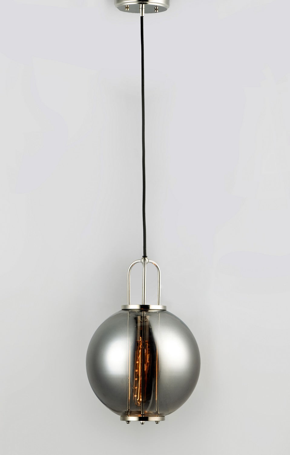 Maxim - 10084MSKPN - One Light Pendant - Minaret - Polished Nickel