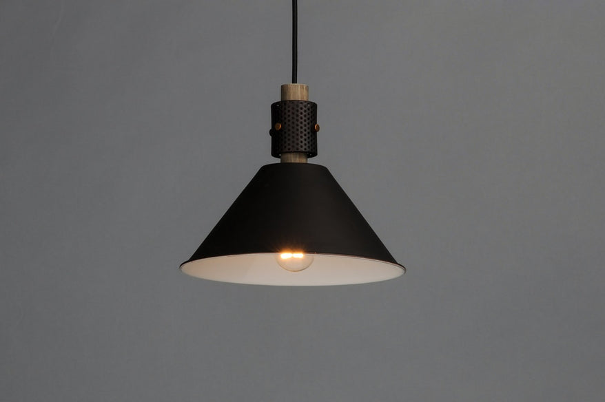 Maxim - 10089OIWWD - One Light Pendant - Tucson - Oil Rubbed Bronze / Weathered Wood