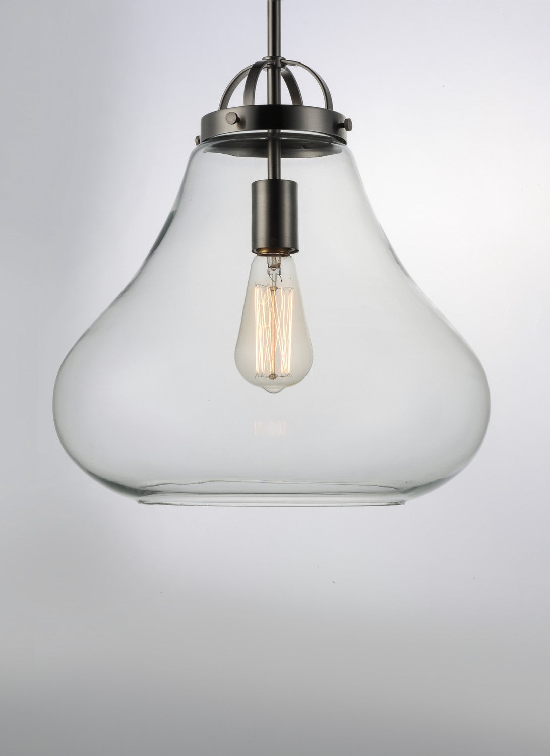 Maxim - 10093CLSN - One Light Pendant - Stella - Satin Nickel