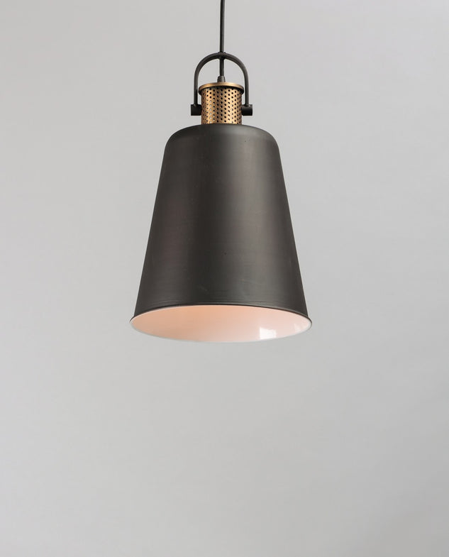 Maxim - 10085OIAB - One Light Pendant - Sedona - Oil Rubbed Bronze / Antique Brass