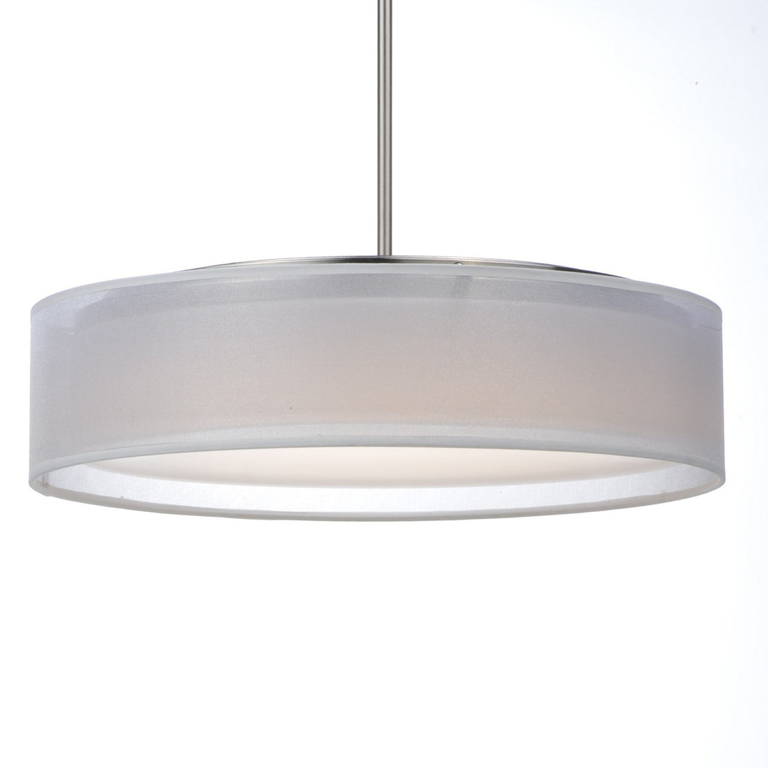 Maxim - 10226WOSN - LED Pendant - Prime - Satin Nickel