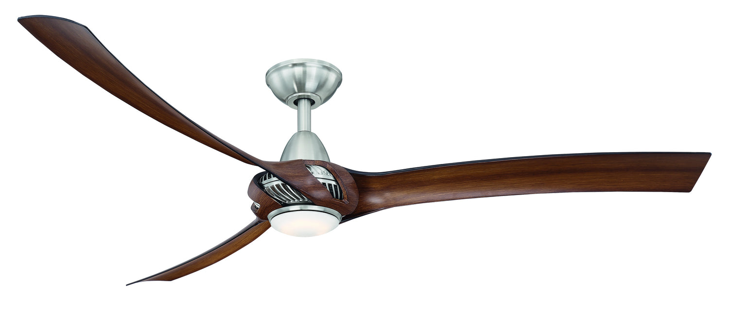 Wind River Fan Company - WR1697NWAL - 62"Ceiling Fan - Droid XL - Nickel