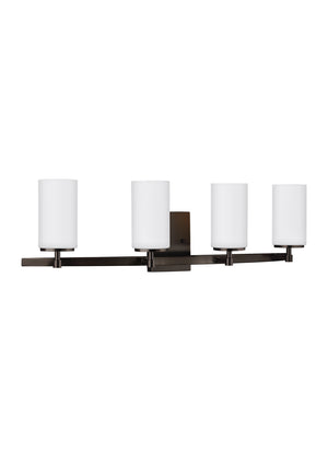 Generation Lighting. - 4424604EN3-778 - Four Light Wall / Bath - Alturas - Brushed Oil Rubbed Bronze